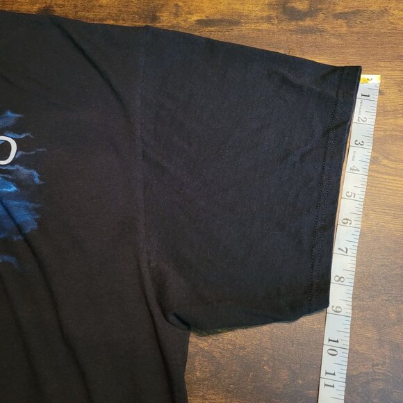 Liquid Blue T Shirt Mens 3XL Pink Floyd Dark Side Of The Moon Black Stretch - Picture 9 of 9